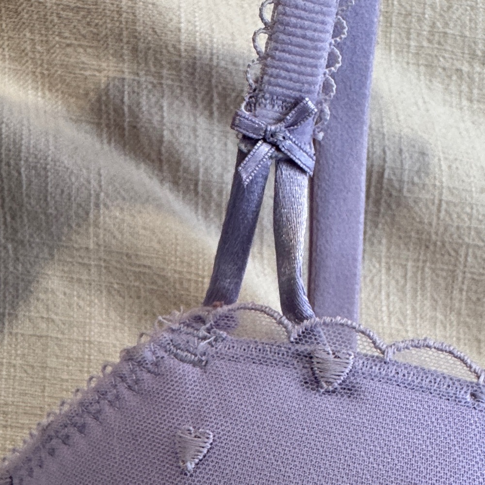 VS Lavender Balconette Push Up Bra - Picture 3 of 6